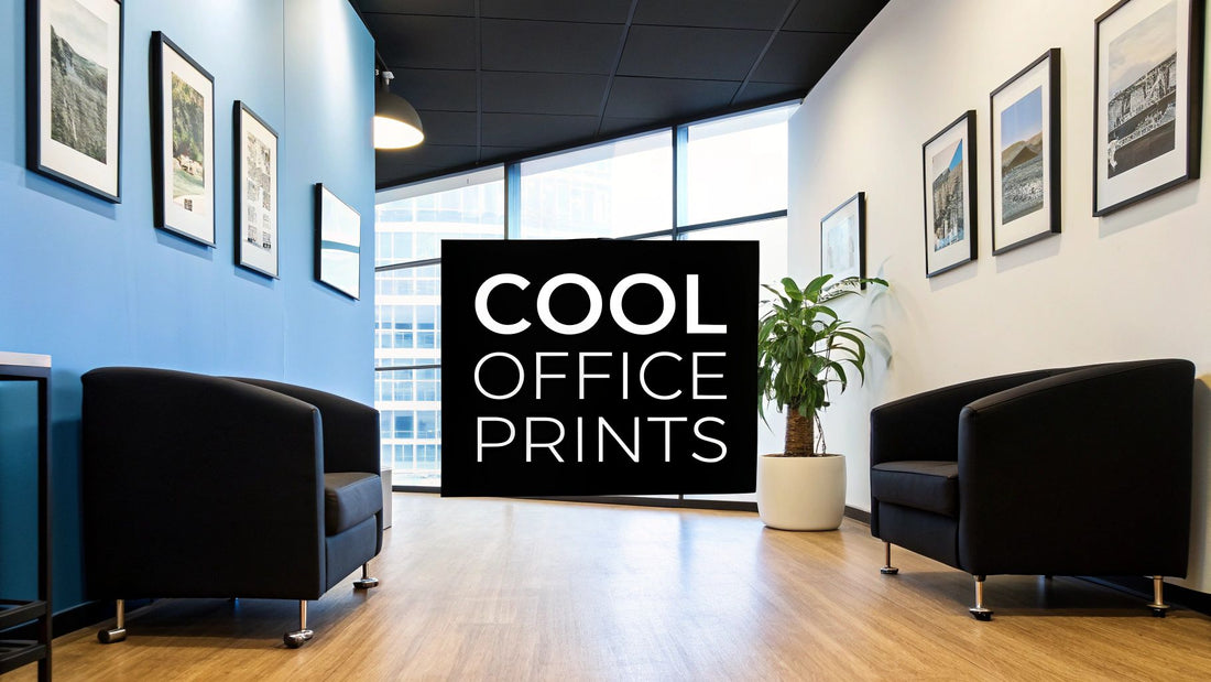 A Guide to Cool Prints for Offices