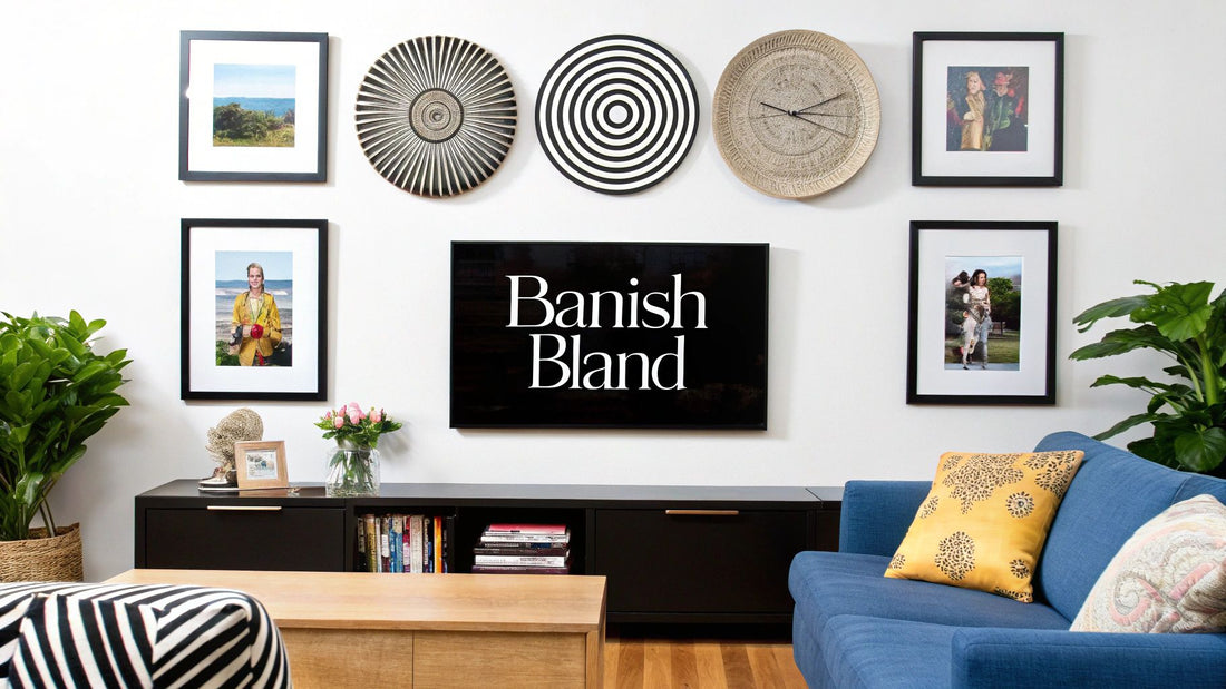 How to Decorate Walls and Not Make a Total Hash of It