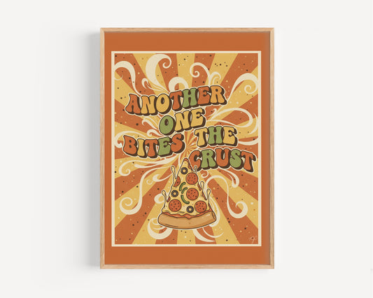 "Another One Bites The Crust" wall print