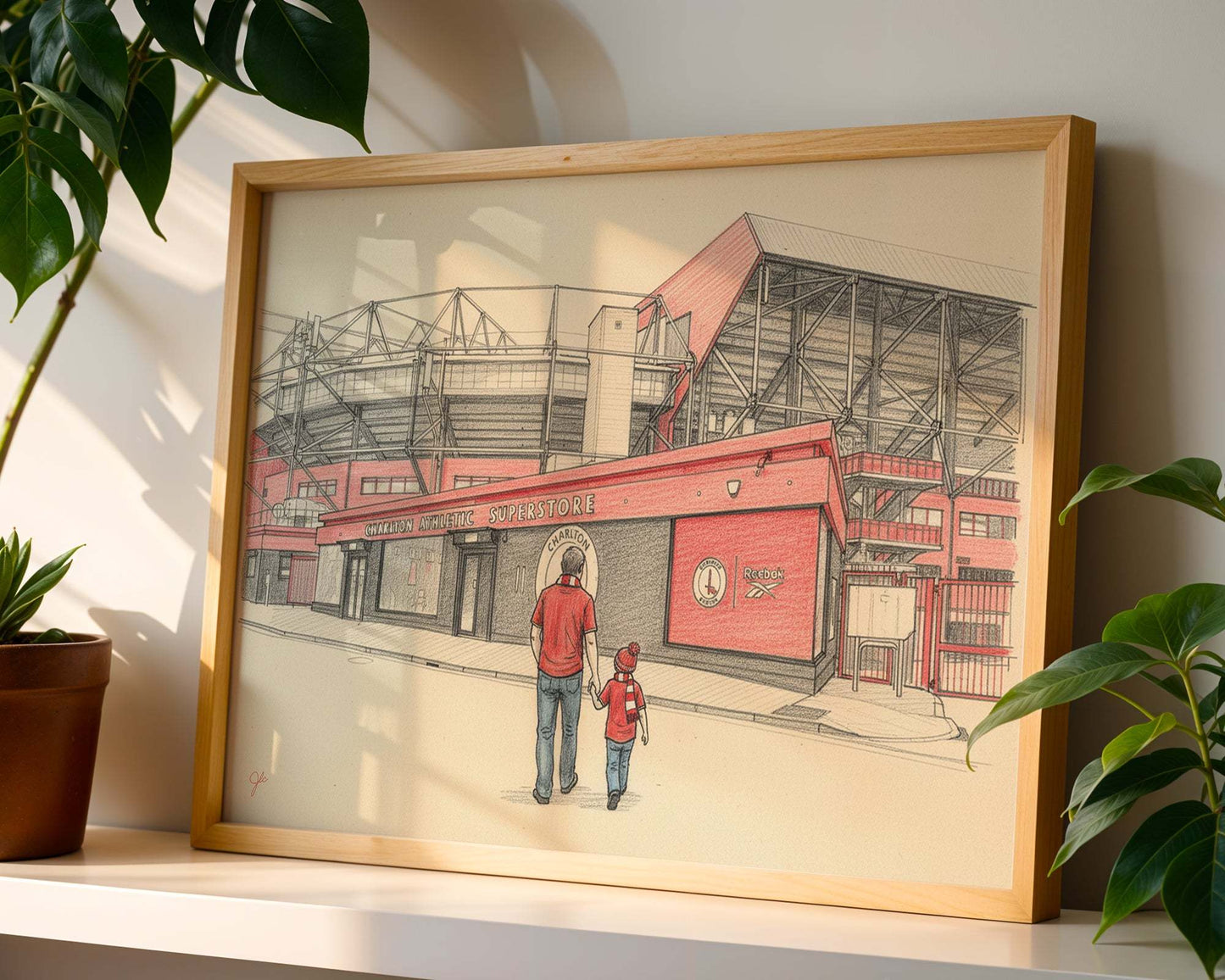 "Valley Days" - Charlton Athletic Football Club print