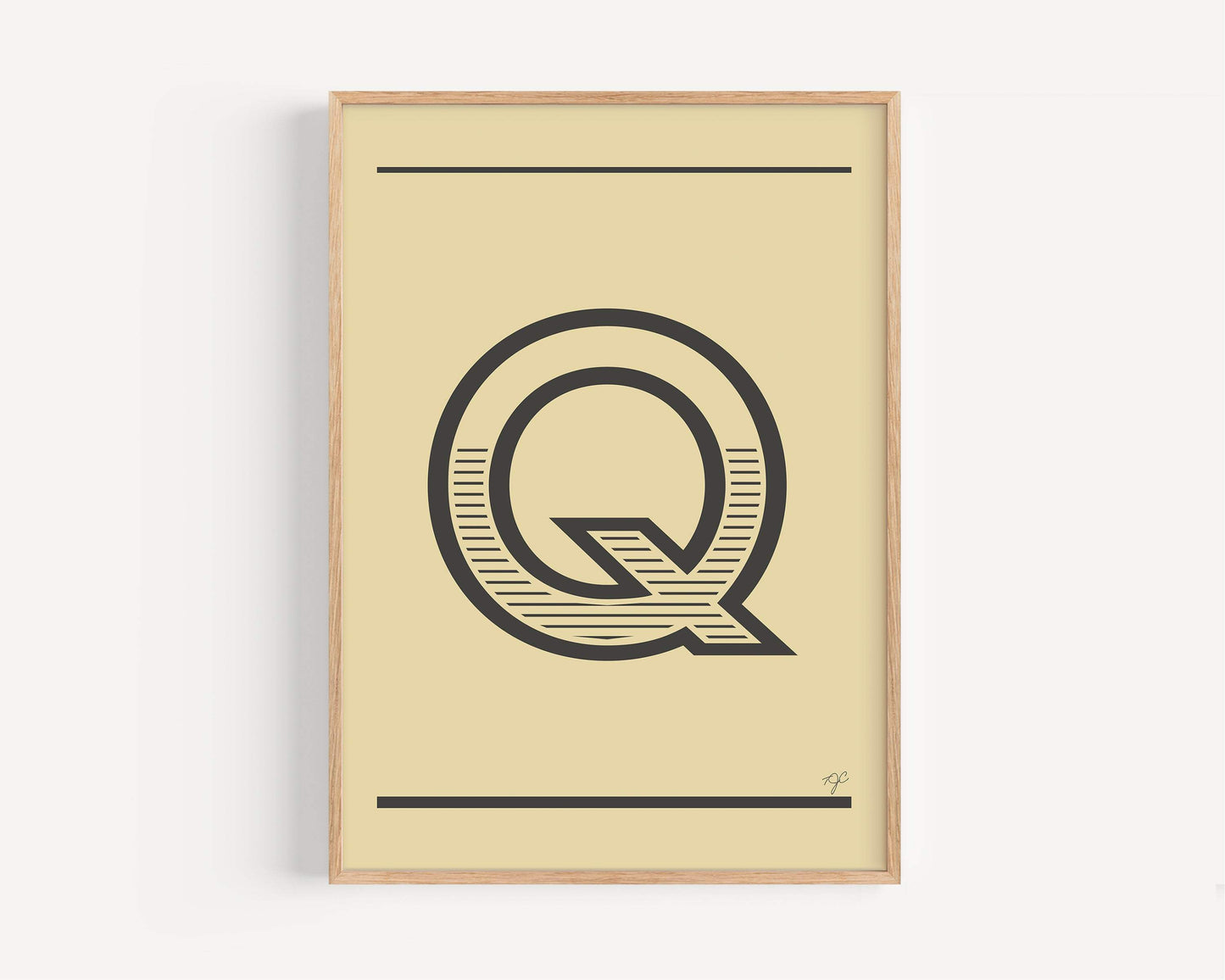 "Q" – The Alphabet Print Collection