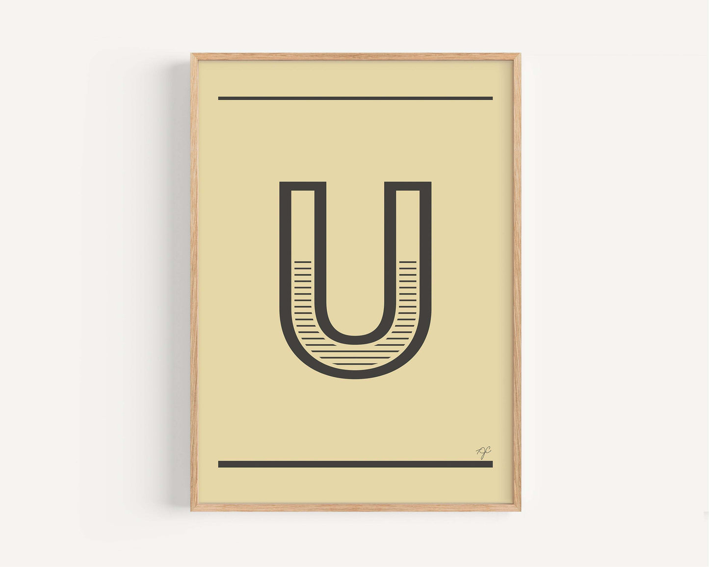 "U" – The Alphabet Print Collection
