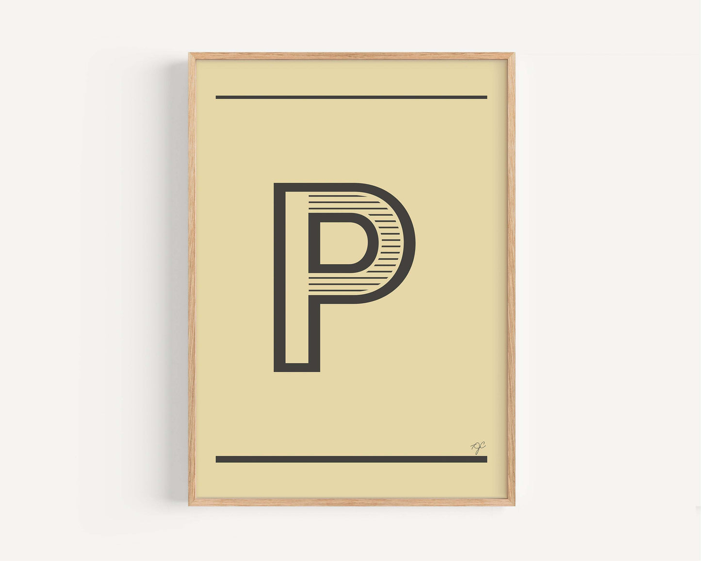 "P" – The Alphabet Print Collection