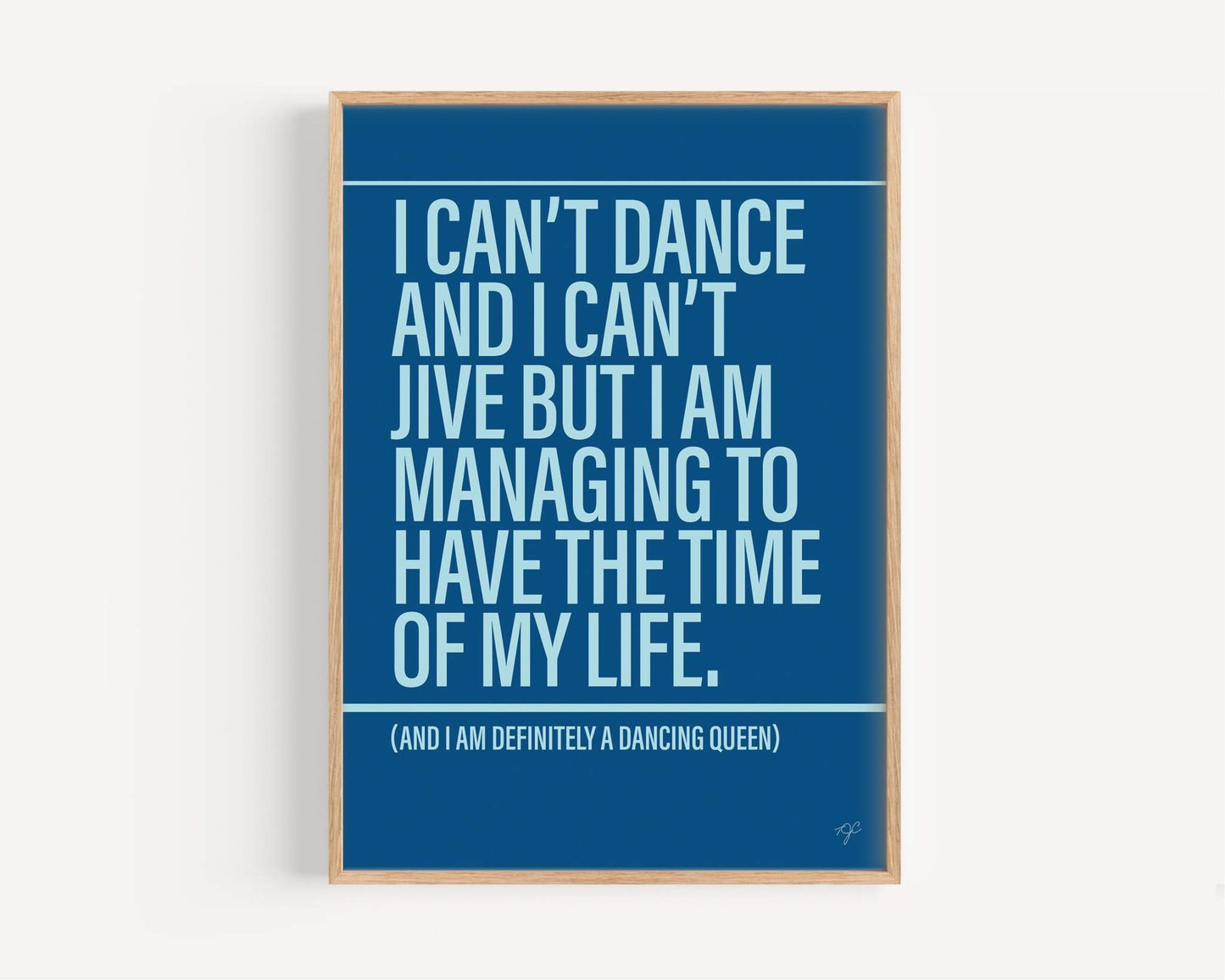 Dancing Queen - Framed Print