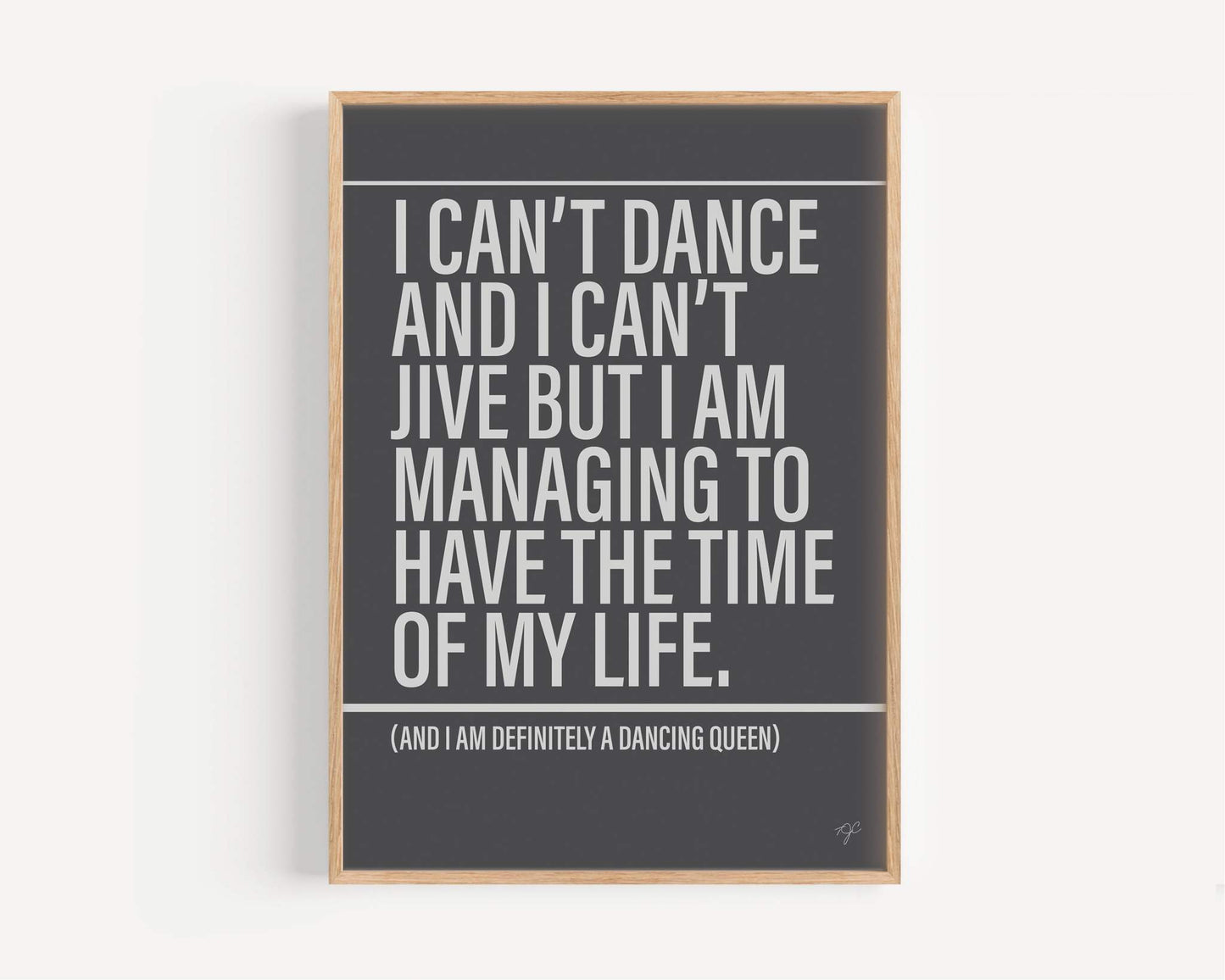 Dancing Queen - Framed Print