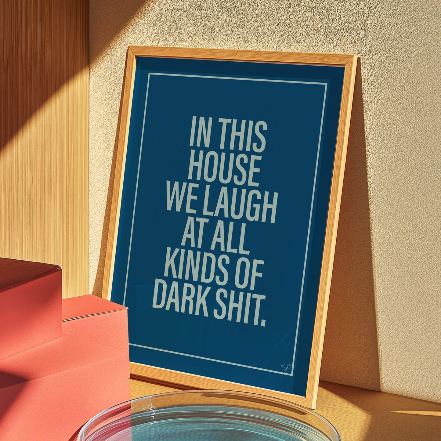 In This House... - Wall Art Print