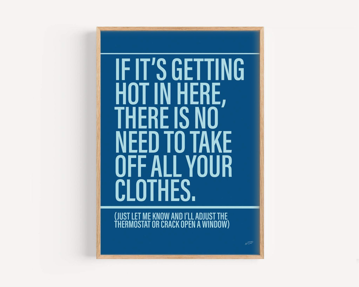 Hot in Herre - Framed Print
