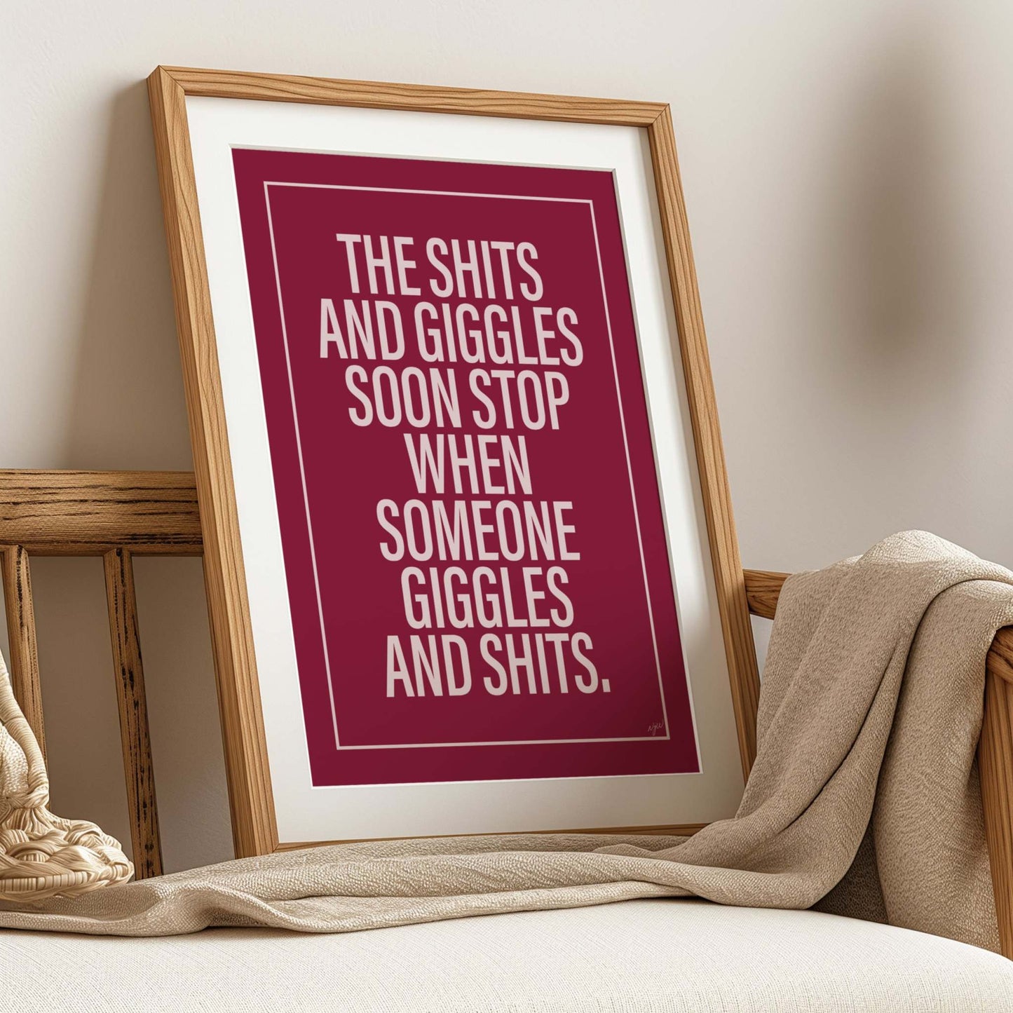 Shits & Giggles Print