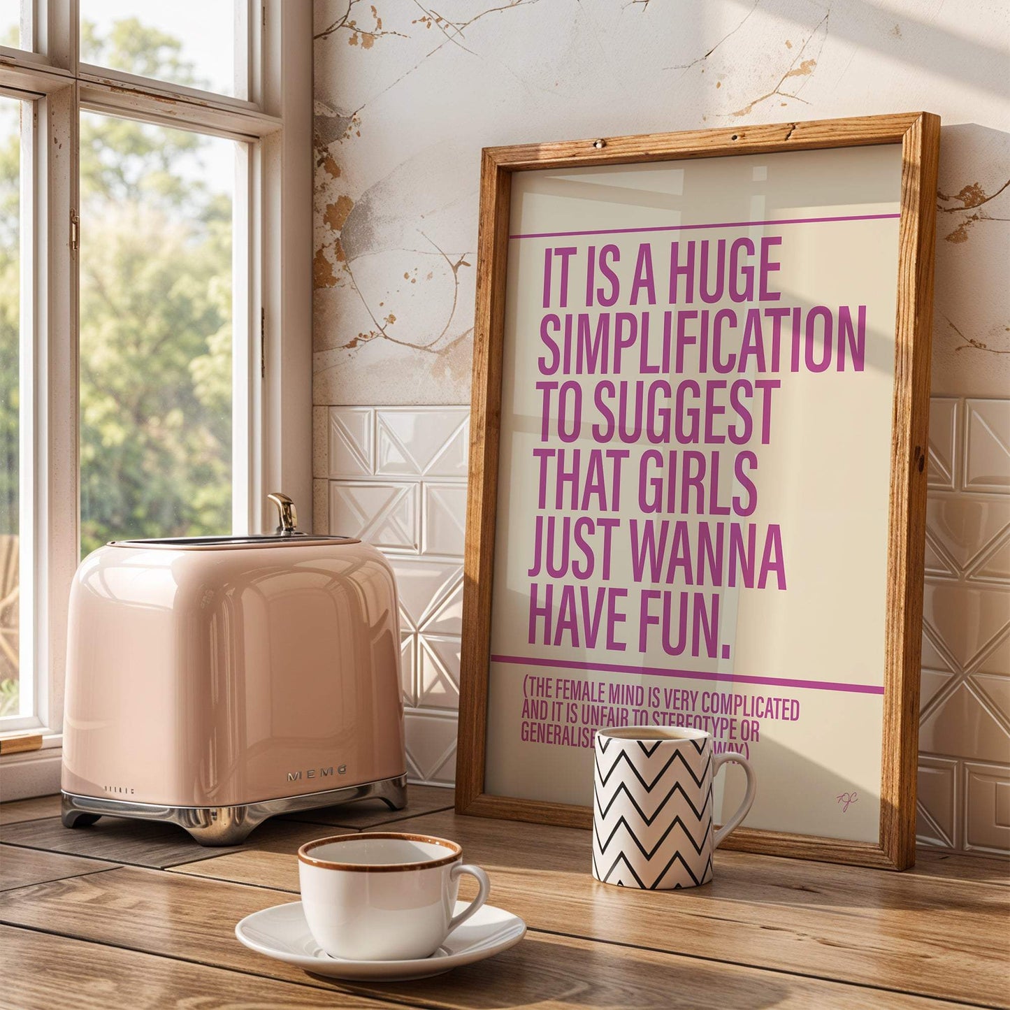 Girls Just Wanna Have Fun print