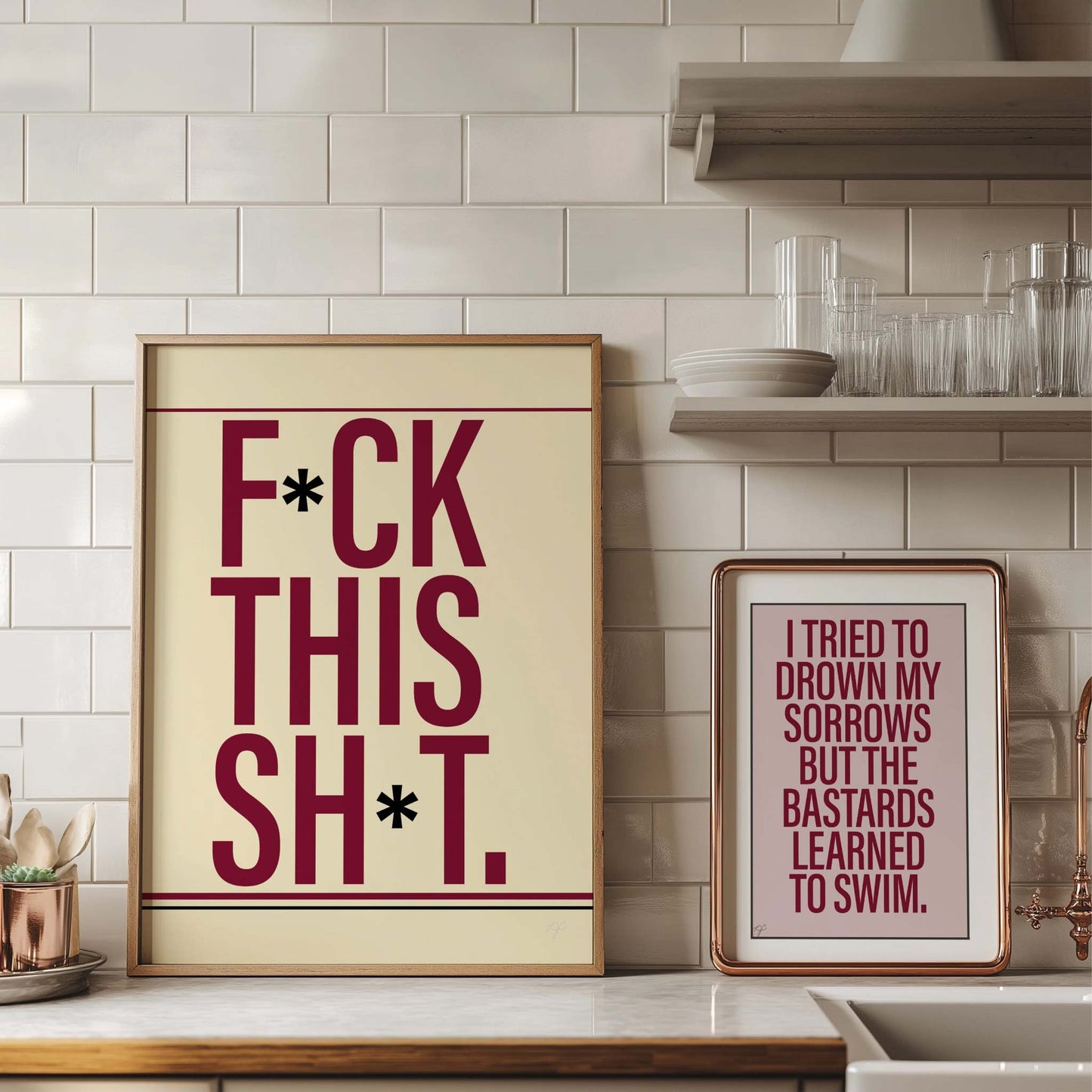 F*ck this Sh*t - Wall Art Print