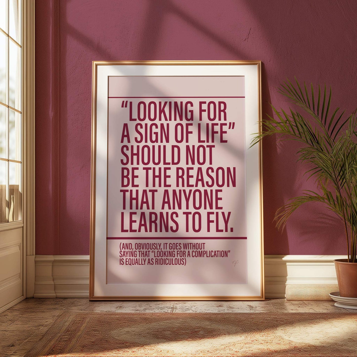 Learn to Fly - Framed Print