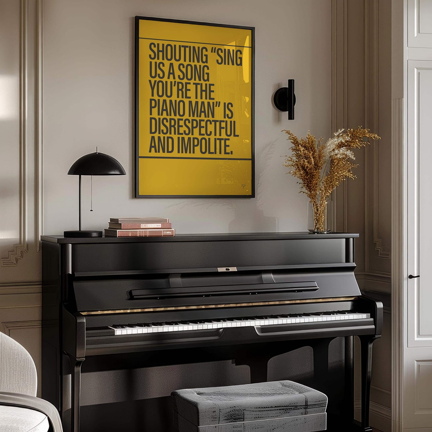 Piano Man print