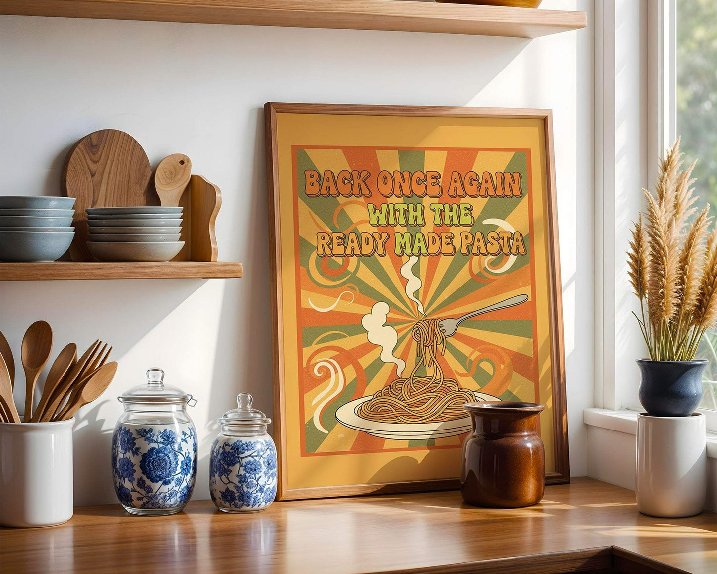 "Readymade Pasta" wall print