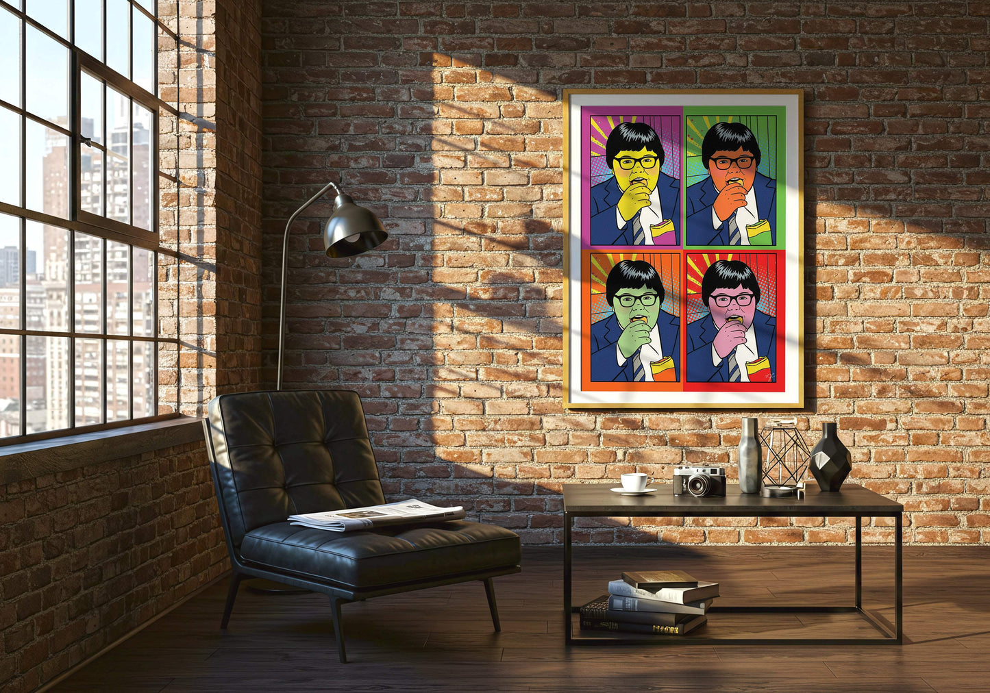 "Roland Pop Art" - Wall Art Print