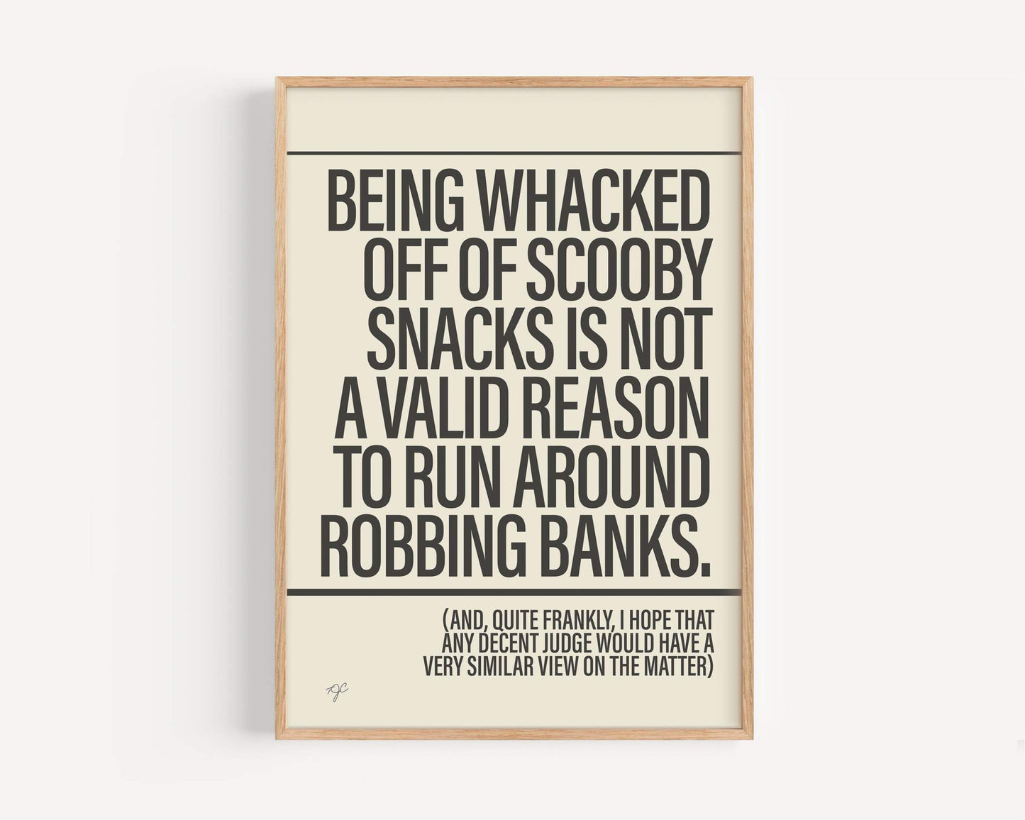 Scooby Snacks - Framed Print