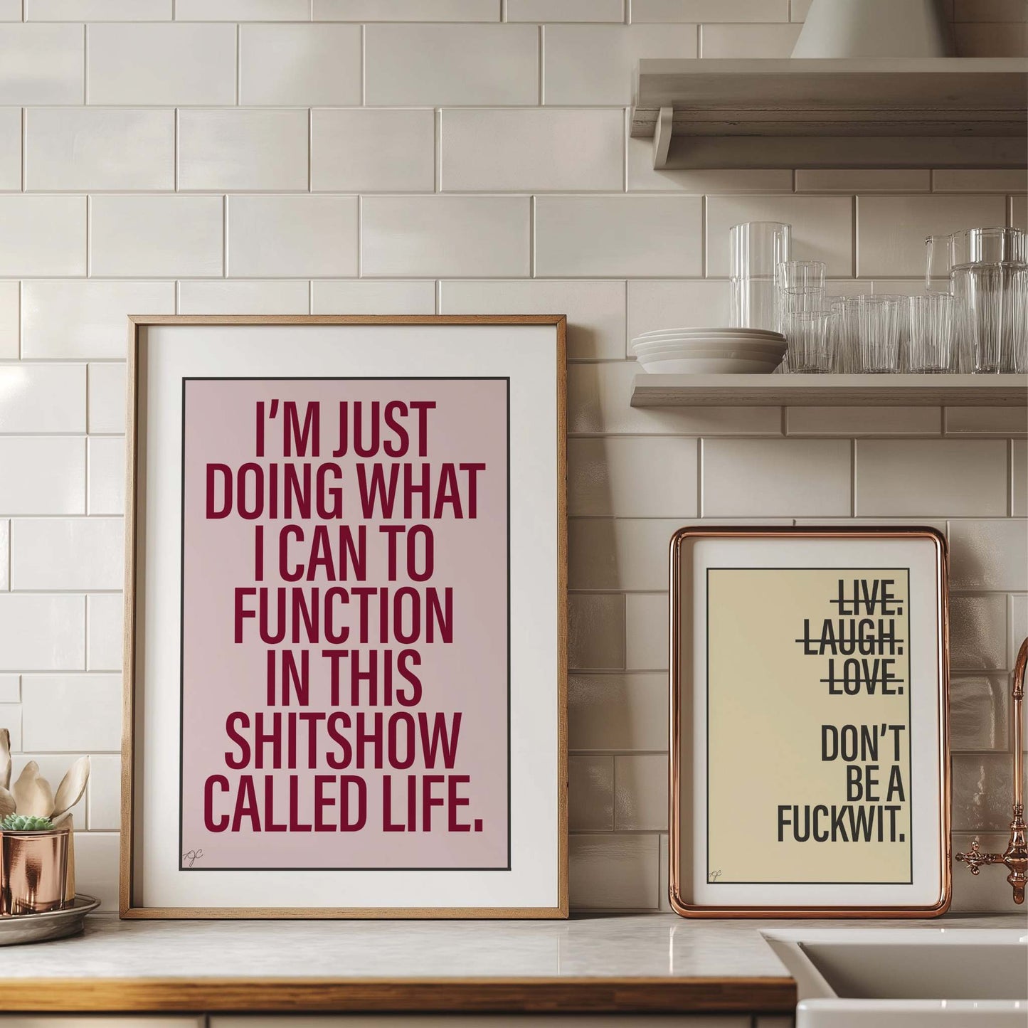 Life is a Shitshow - Wall Art Print