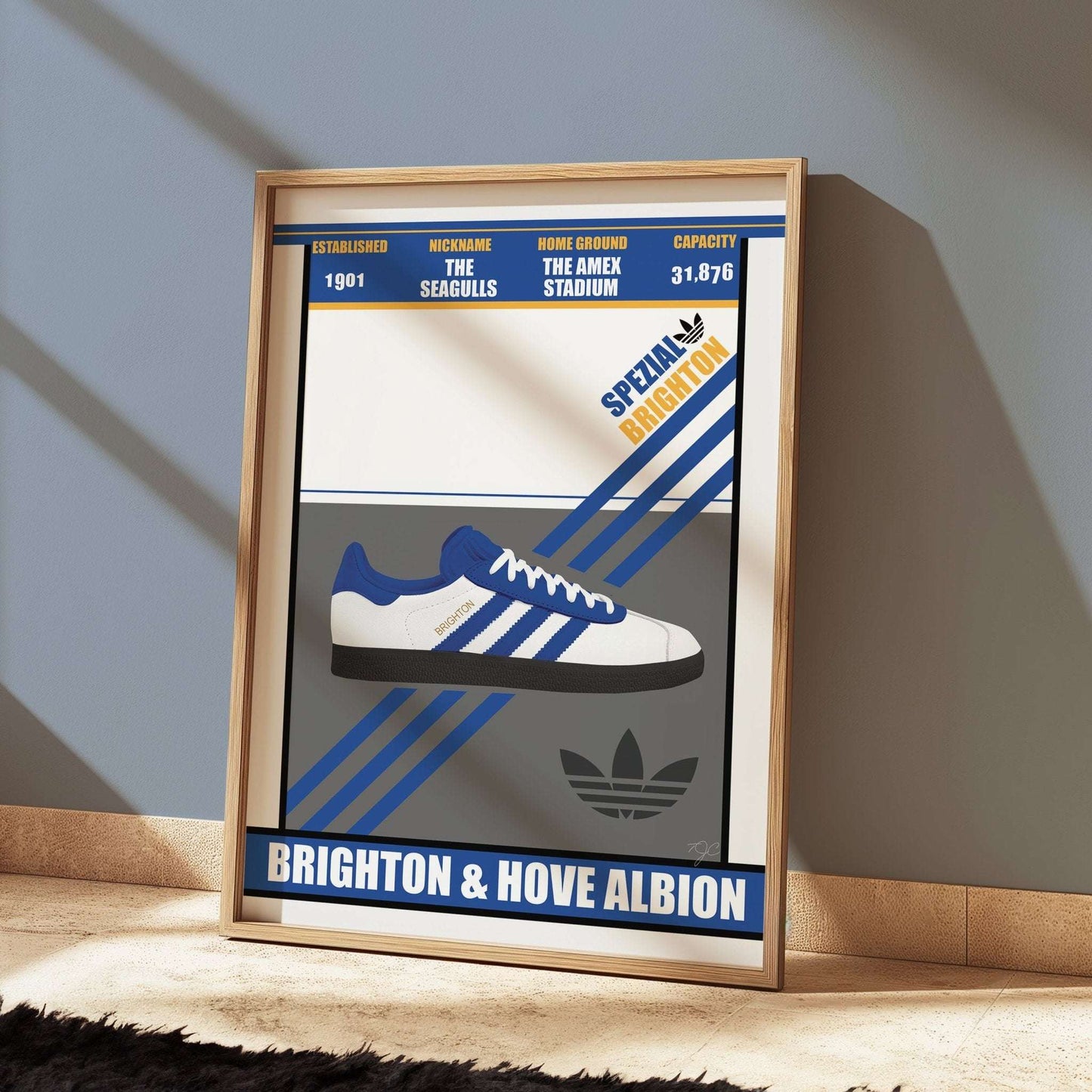 Brighton & Hove Albion print