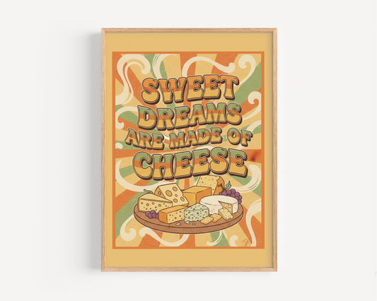 "Sweet Dreams" wall print