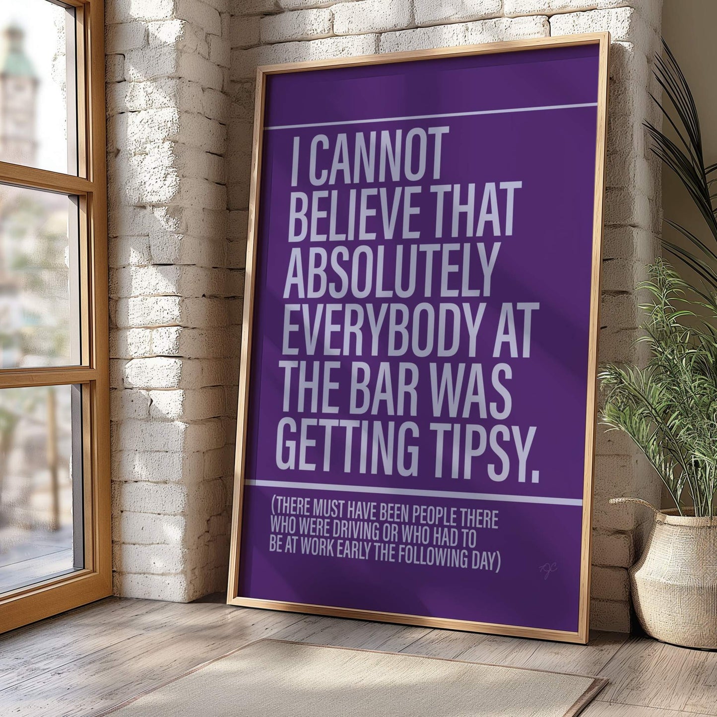 Tipsy print