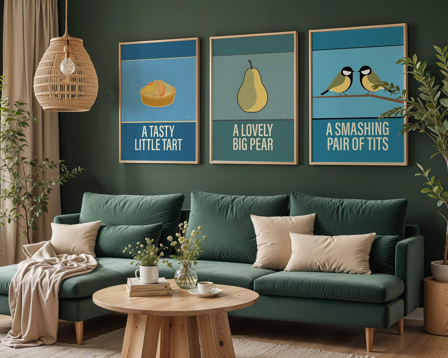 "A Lovely Big Pear" - Wall Art Print