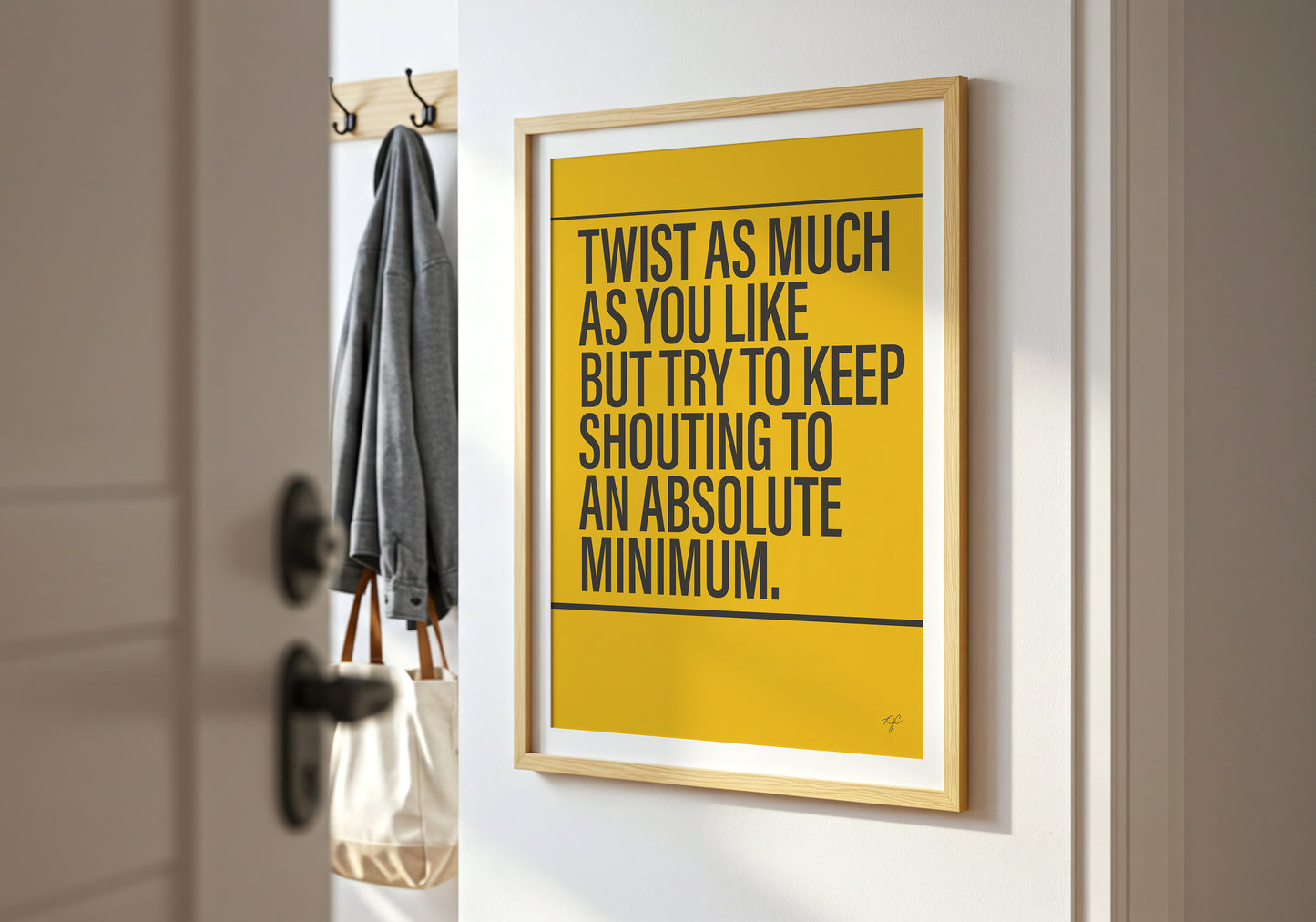 Twist & Shout - Framed Print