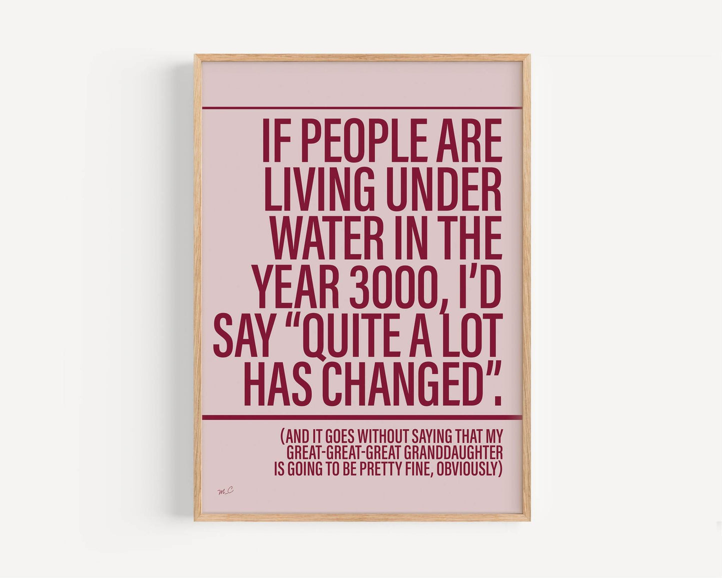 Year 3000 Busted print