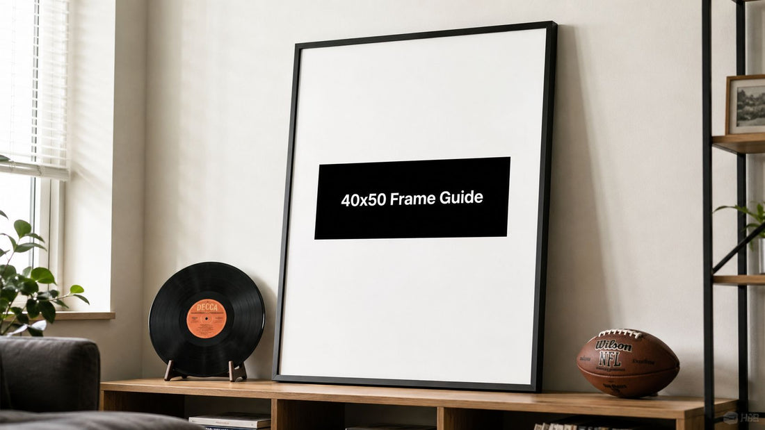 The Ultimate 40x50 Poster Frame Guide