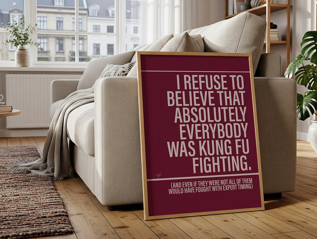 A Punter's Guide to Art Prints for Your Walls showcasing stylish art prints on various wall types