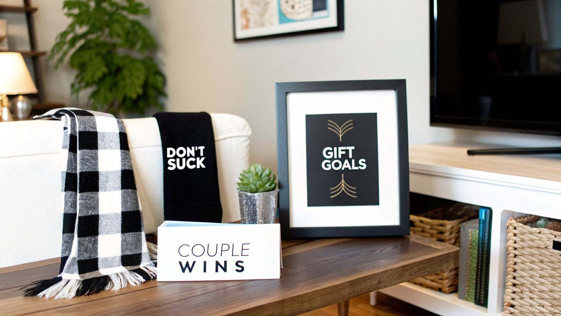 Creative anniversary gift ideas for couples that don't suck with unique and thoughtful presents