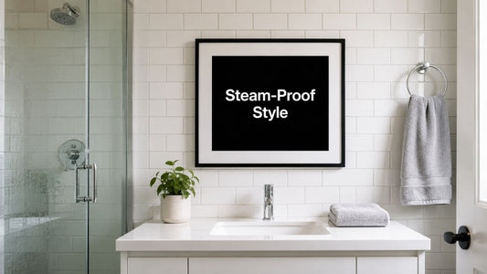 Art Prints for Bathroom: Steam-Proof Style Guide