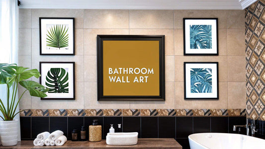 8 unmissable bathroom wall art ideas for 2026 renovation decor