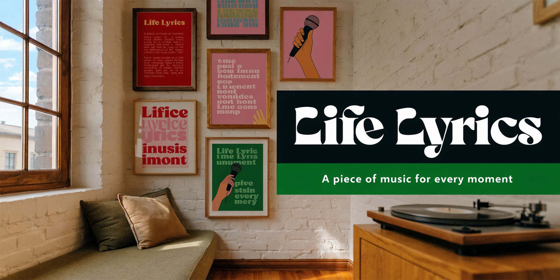 10 best song lyrics about life to plaster on your walls wall art display