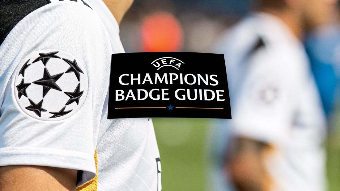 A Complete Guide to the champion league badge detailed illustration