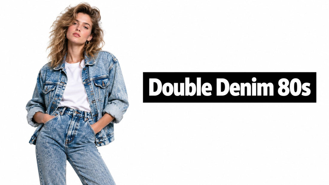 Double Denim 80s: How to Wear, Style and Decorate with It