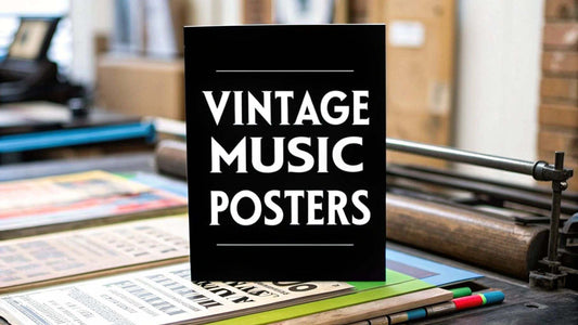 Your Gaff Needs a Vintage Music Poster. End of.