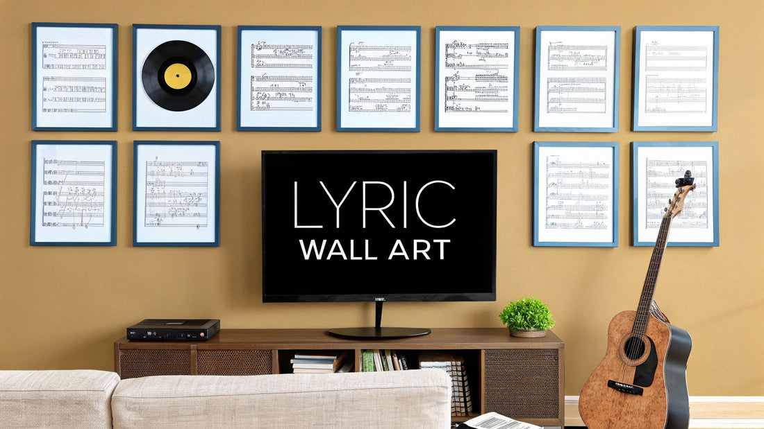10 of the Best Song Lyric Quotes to Grace Your Walls