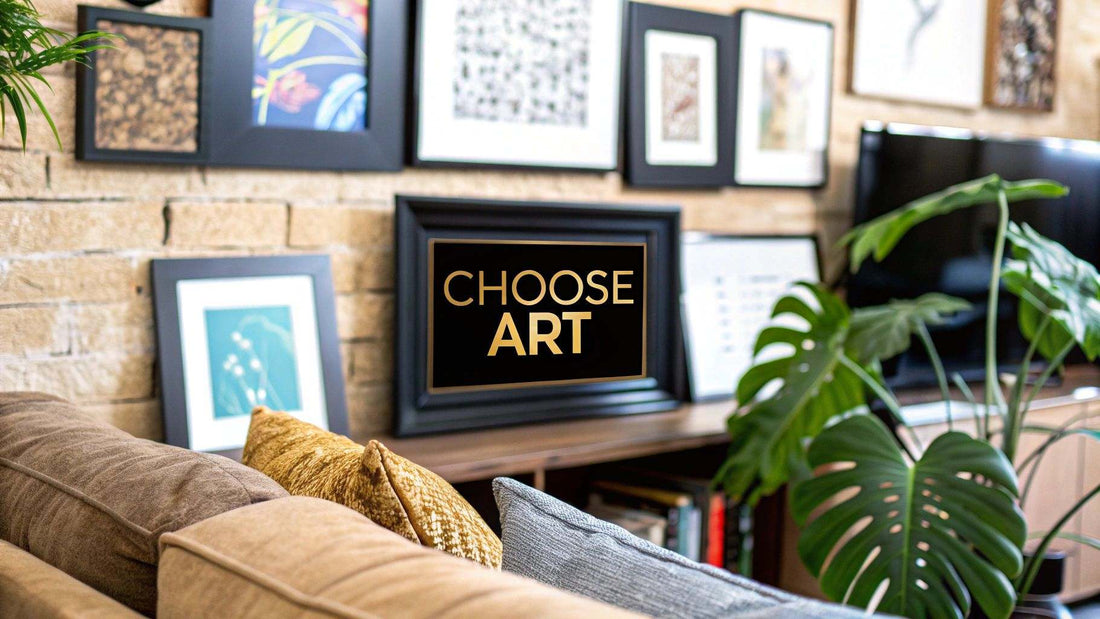 How to Choose Art for Your Home Without Having a Complete Meltdown