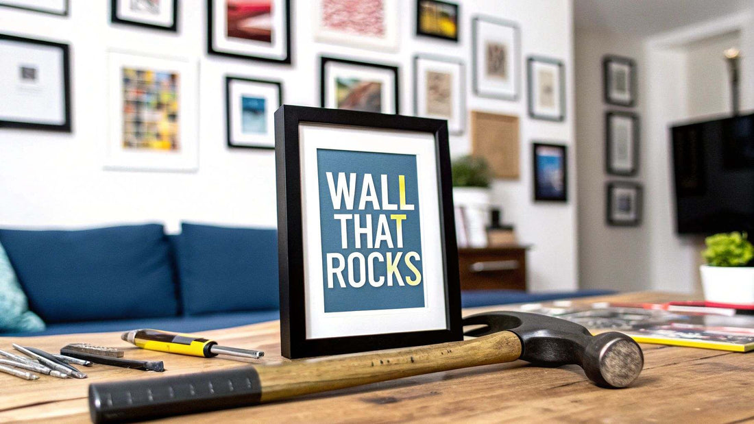 Step-by-step guide on how to create a gallery wall that rocks your gaf with stylish framed art and photos