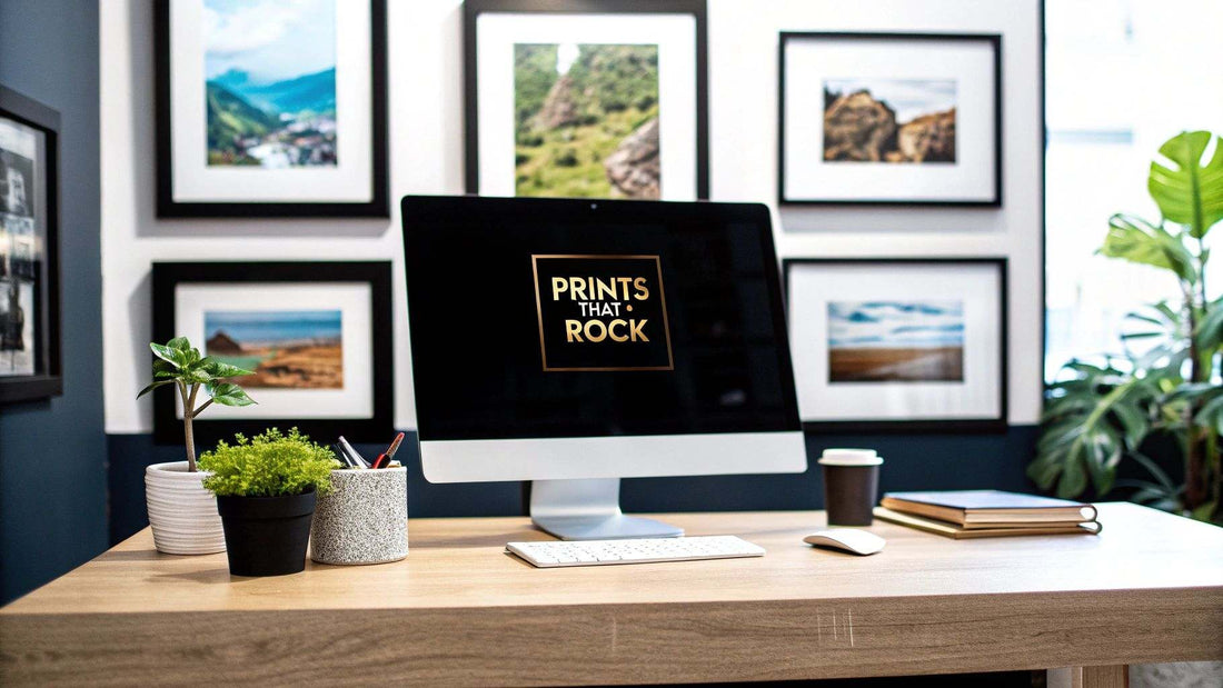 Creative and modern prints for office that don't suck displayed on a wall