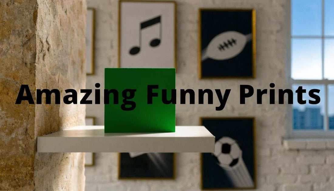 Your Guide to Amazing Funny Prints colorful humorous t-shirt designs collage