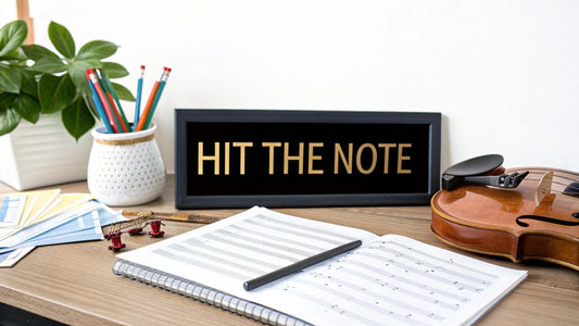 Unique gifts for music teachers that hit the right note with musical-themed items