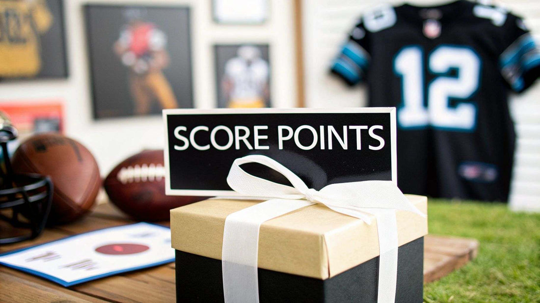 Gift ideas for sports fans featuring popular sports memorabilia and accessories