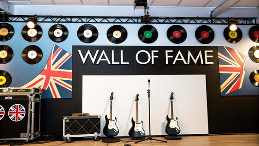 The Official 2026 Wall of Fame showcasing the 10 greatest British bands of all time