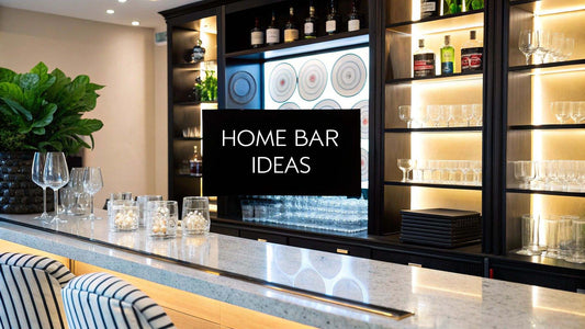 Creative and witty home bar decoration ideas featuring stylish and elevated space designs