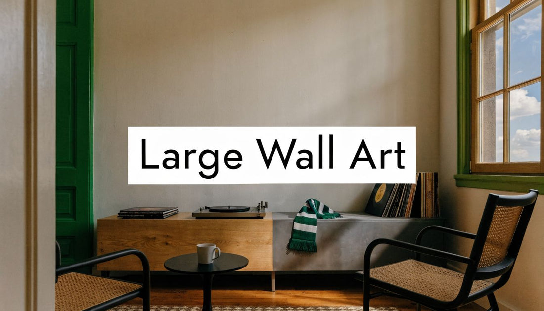 Large Artwork for Living Room: Music & Footy Fan's Guide