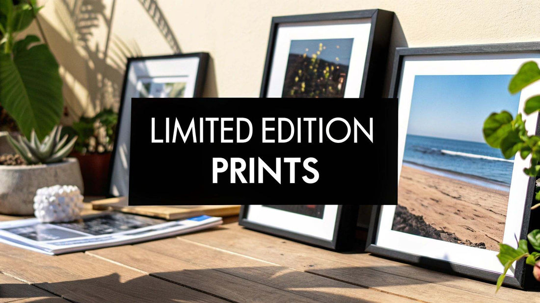A guide to limited edition printing for wall art techniques and examples