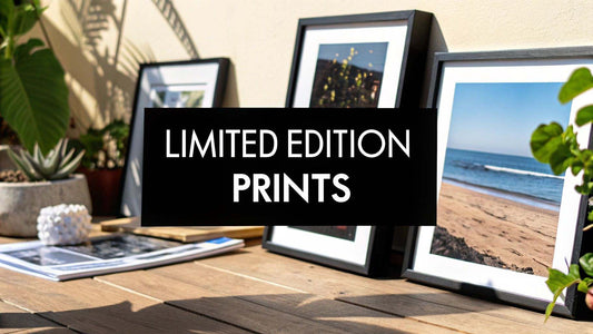A guide to limited edition printing for wall art techniques and examples