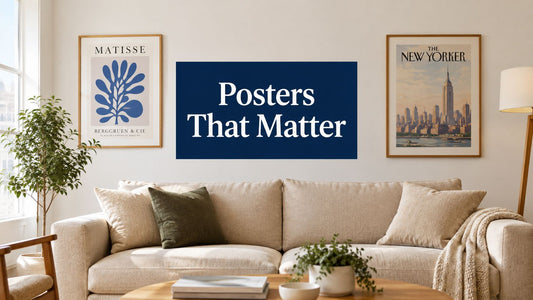 Living Room Posters That Actually Mean Something