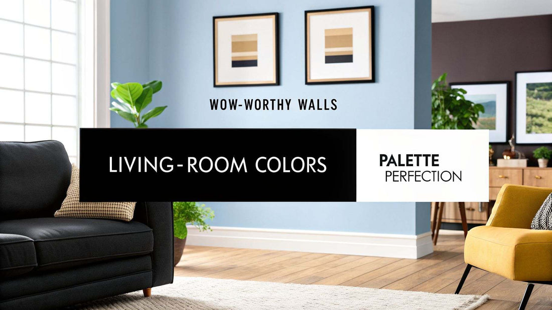 Modern living room with stylish wall colors showcasing living room wall color ideas to wow guests in 2026