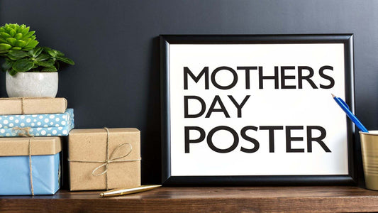 Mothers Day Poster 2026 Guide to Not Messing It Up text with floral design background